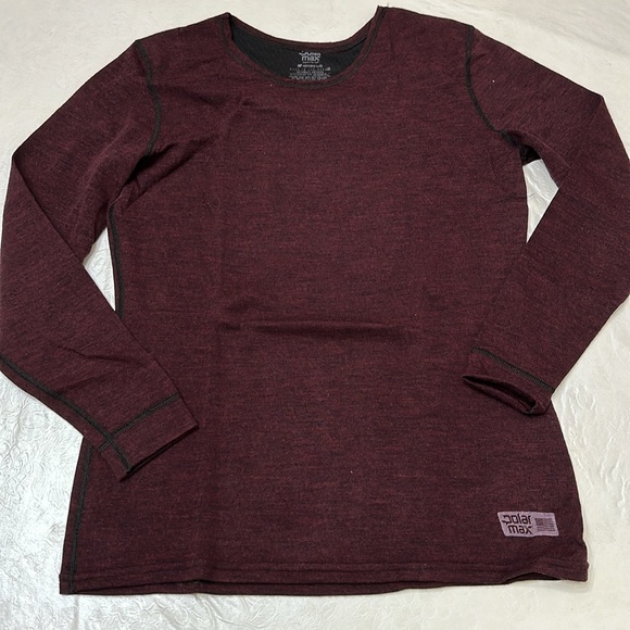 PolarMax MONTANA WOOL 2.0 Crewneck Long Sleeve - Maple Leaaf - Picture 4 of 10